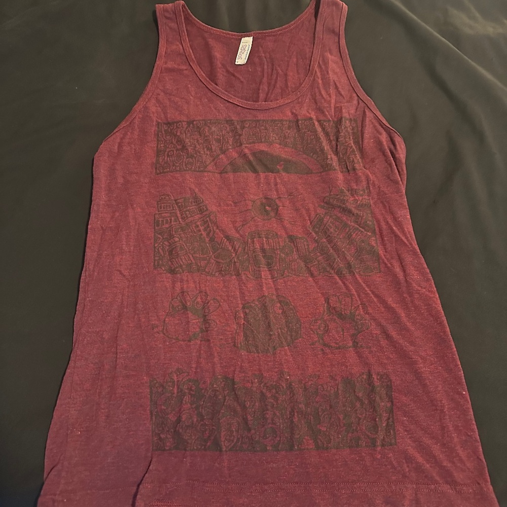 BTBAM tank top RARE  medium burgundy